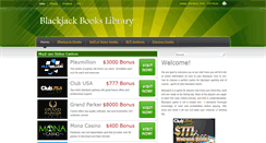 Desktop Screenshot of blackjackbookslibrary.com