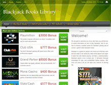 Tablet Screenshot of blackjackbookslibrary.com